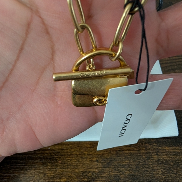 Coach Gold Chain Bracelet - Picture 4 of 6